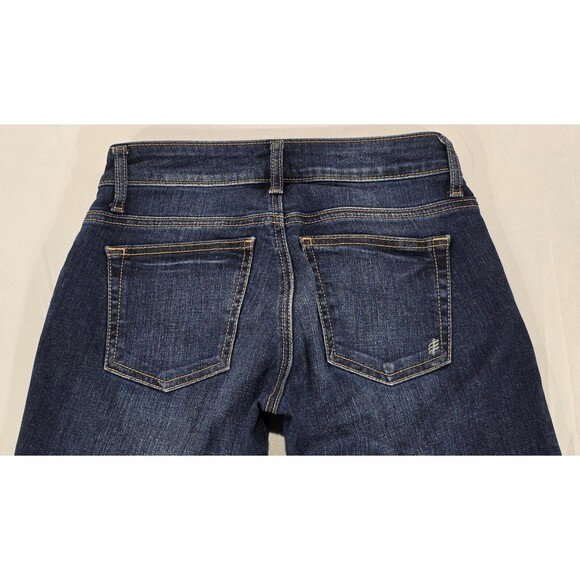 SILVER Womens Jeans Boyfriend Mid Rise Straight Slim Leg Stretch Denim 24x29 EUC - Picture 7 of 14